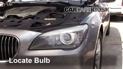 2010 BMW 750Li 4.4L V8 Turbo Éclairage Feu clignotant avant (remplacer l'ampoule)